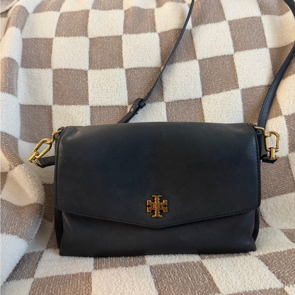 Tory Burch Black Leather Crossbody Bag